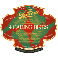 The Bruery - 4 Calling Birds